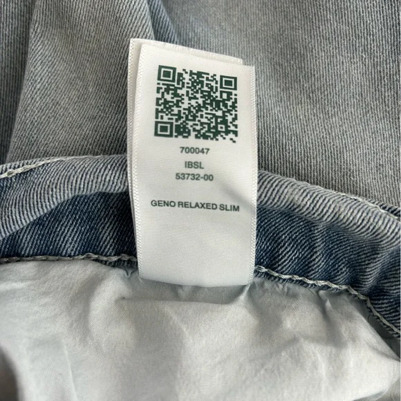 True Religion Light Wash Geno Relaxed Slim Blue Jeans Size 36 - Picture 7 of 7